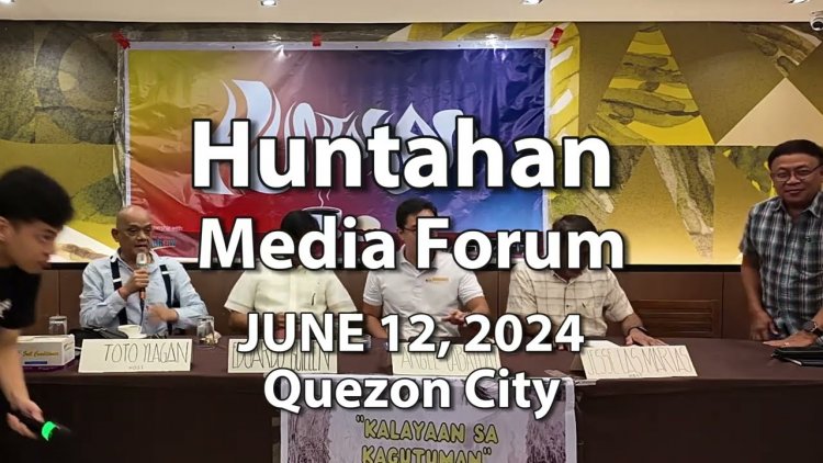 Groundbreaking Huntahan Media Forum Launches in Quezon City, Elevates Agricultural Advocacy